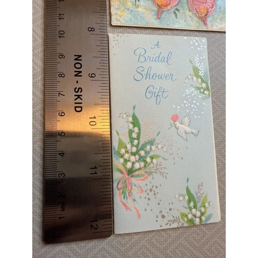 Vintage Bridal Shower Greeting Cards Lot of 33 Mid-Century Wedding Ephemera WOW